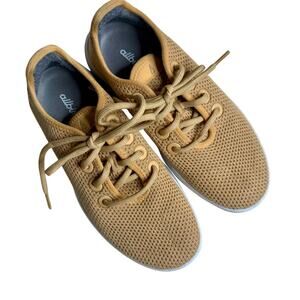 ALLBIRDS Women's 6 Tree Runner Lace Up Sneaker Shoes Lux Honey Sustainable